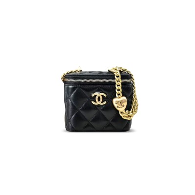 CHANEL MASTER VANITY CASE HEART ADJUSTING BUCKLE CHAIN AP3203 (11*8.5*7cm)